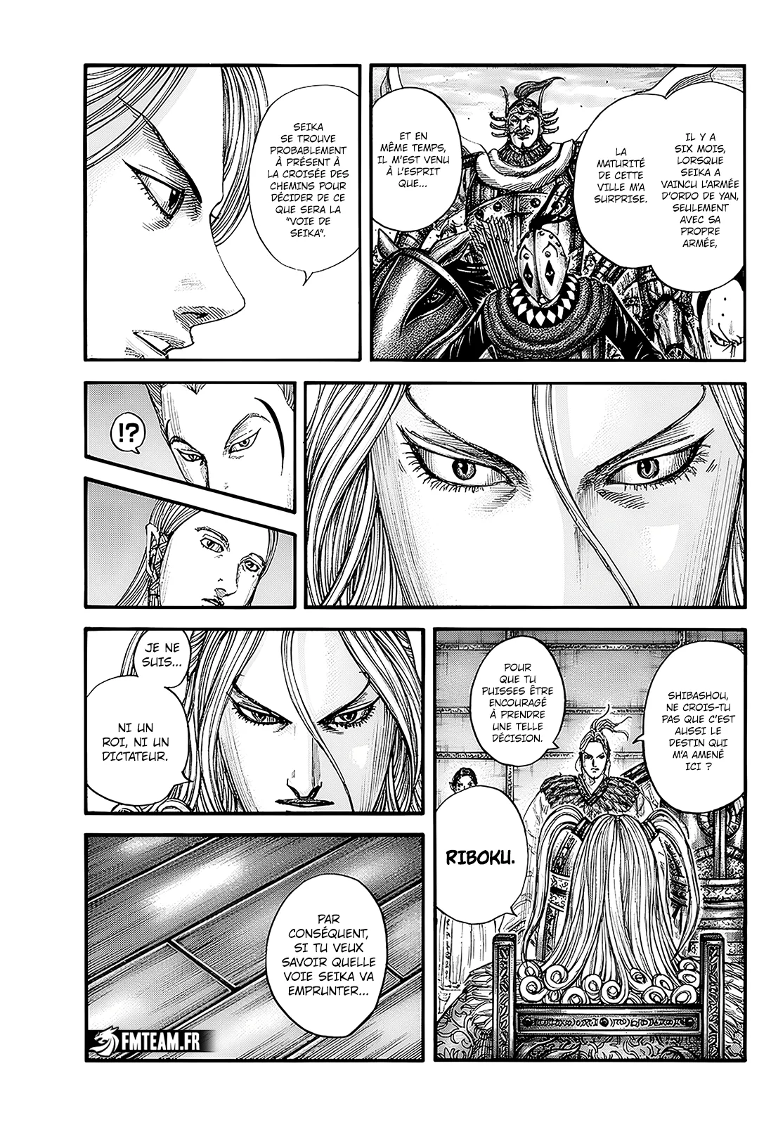 Read Kingdom FRANCAIS Manga Online