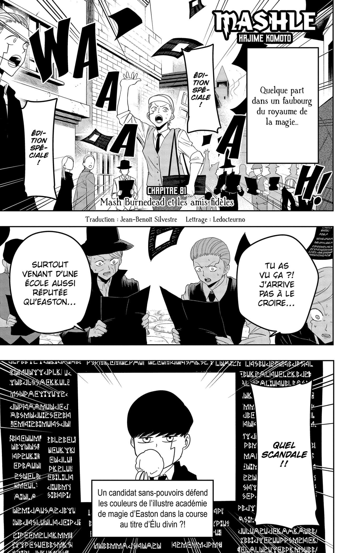 Read Mashle Magic and Muscles FRANCAIS Manga Online