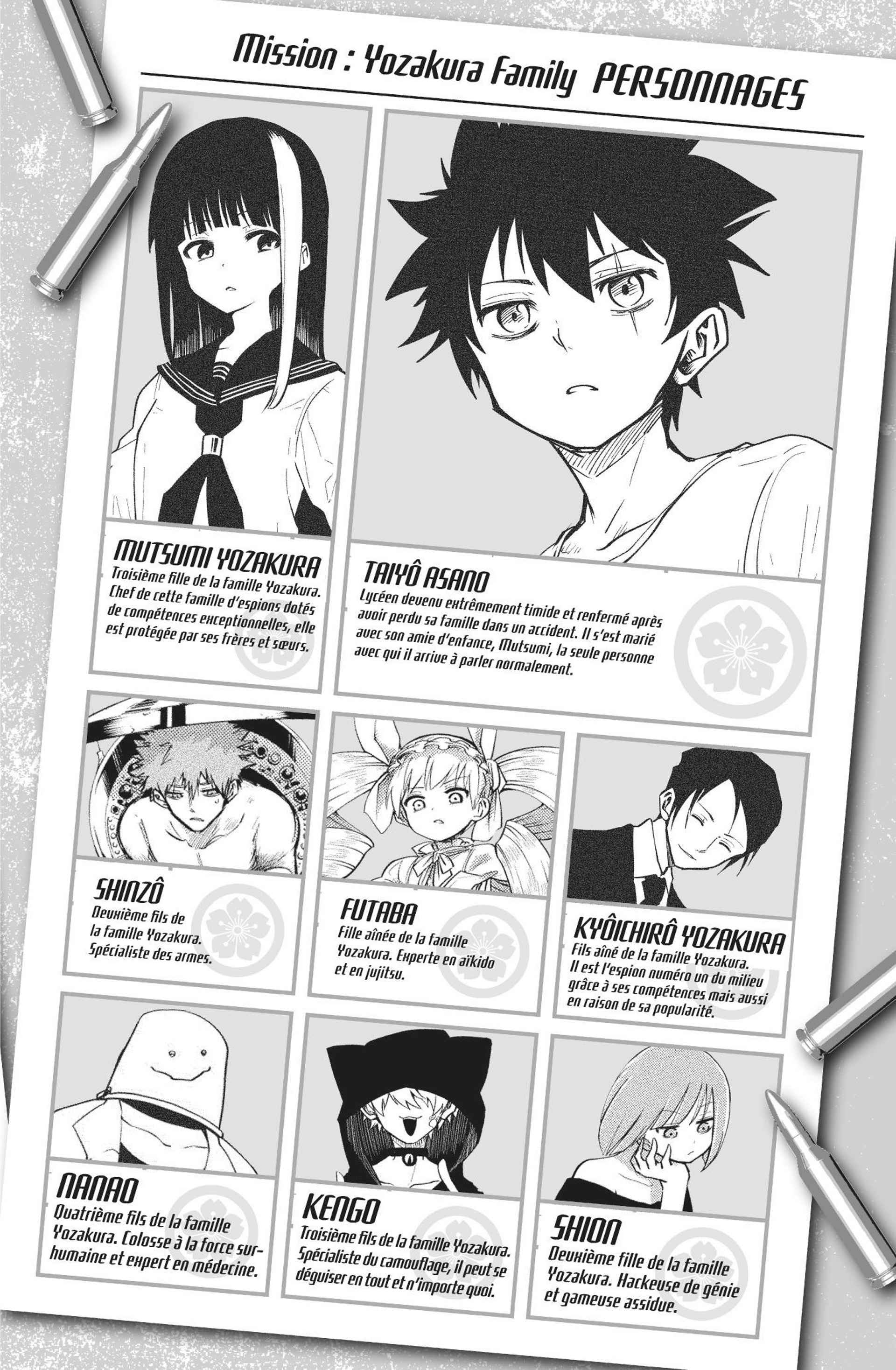 Read Mission Yozakura Family FRANCAIS Manga Online