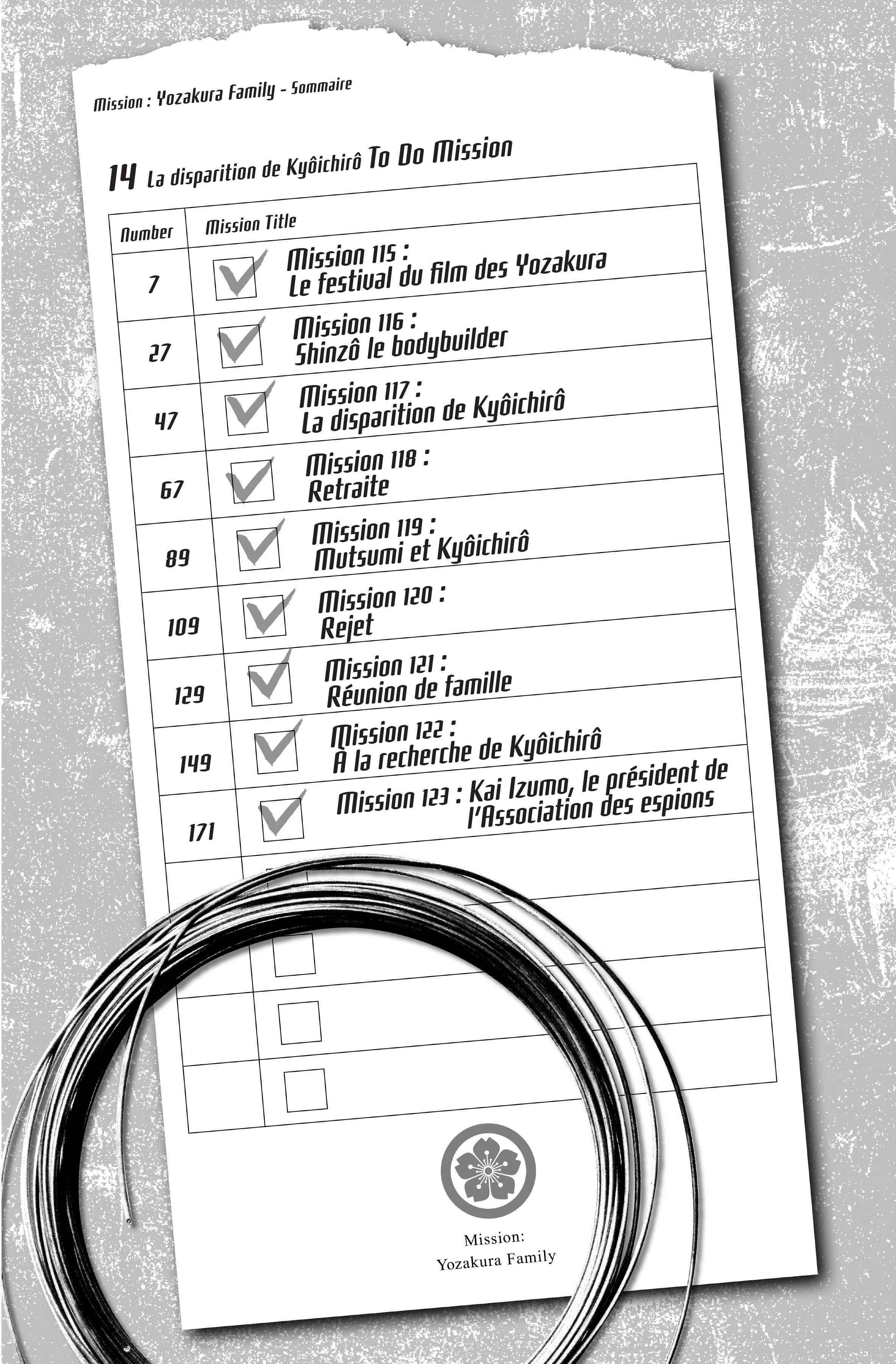 Read Mission Yozakura Family FRANCAIS Manga Online