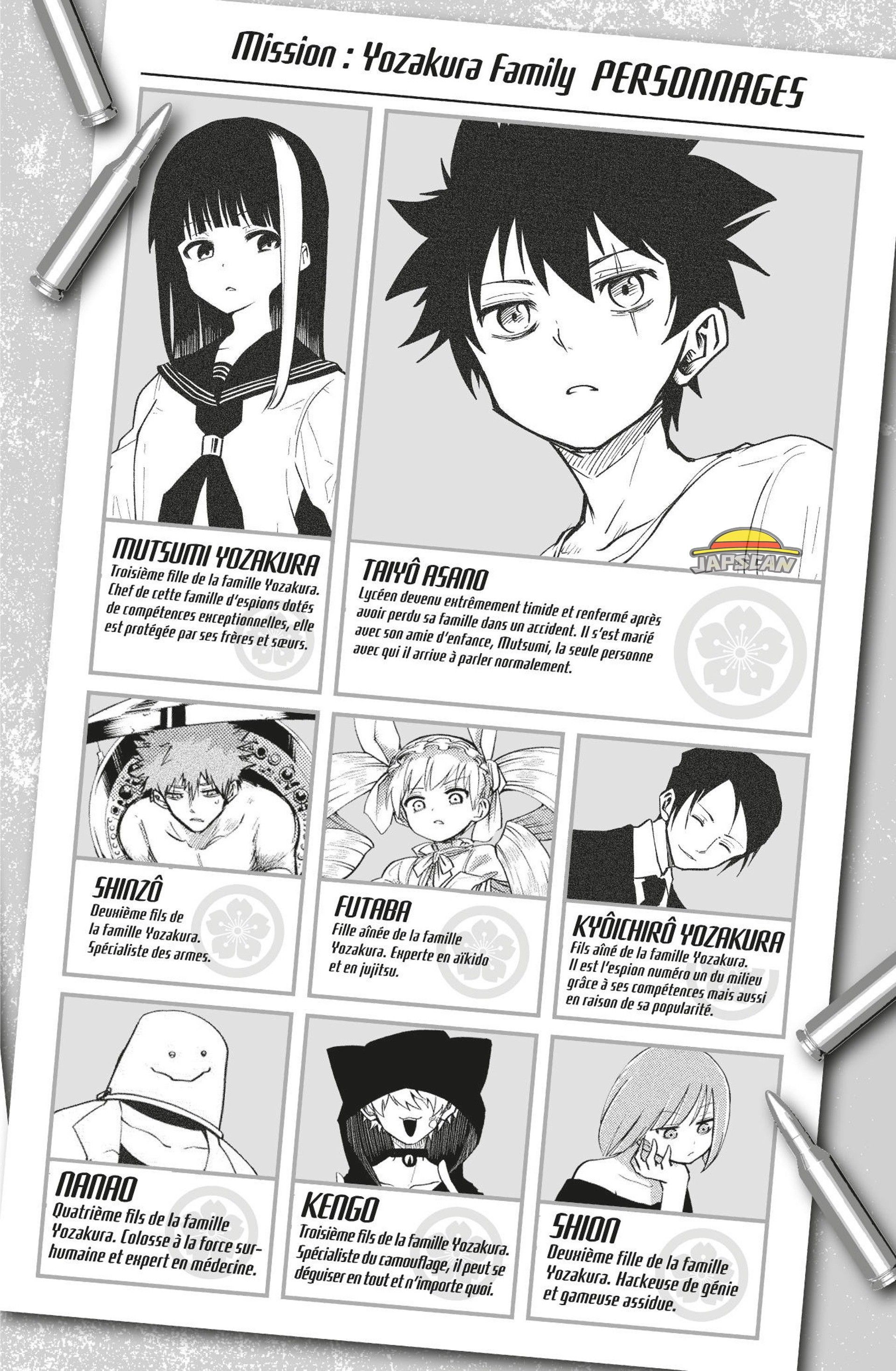 Read Mission Yozakura Family FRANCAIS Manga Online