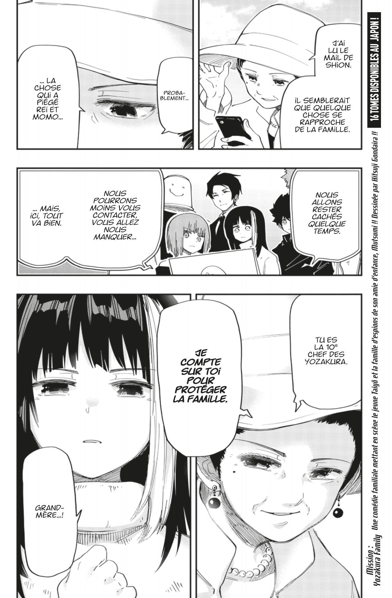 Read Mission Yozakura Family FRANCAIS Manga Online