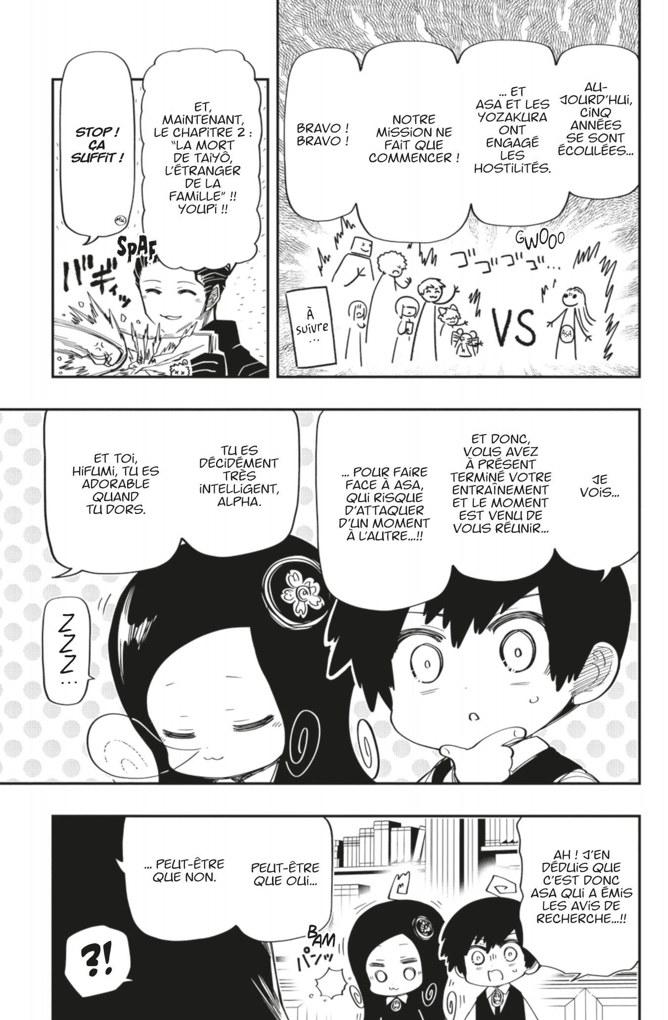 Read Mission Yozakura Family FRANCAIS Manga Online