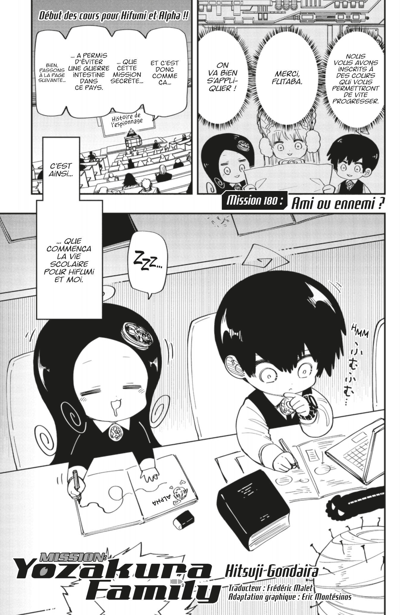 Read Mission Yozakura Family FRANCAIS Manga Online