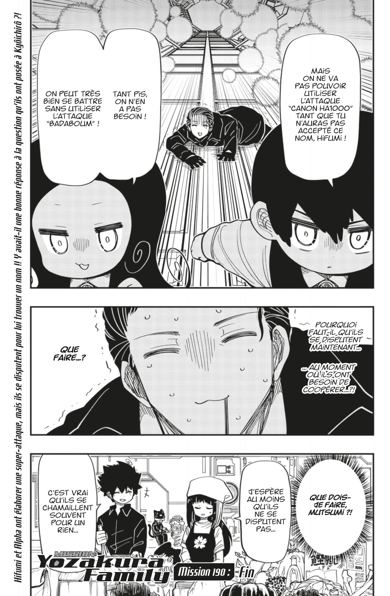 Read Mission Yozakura Family FRANCAIS Manga Online