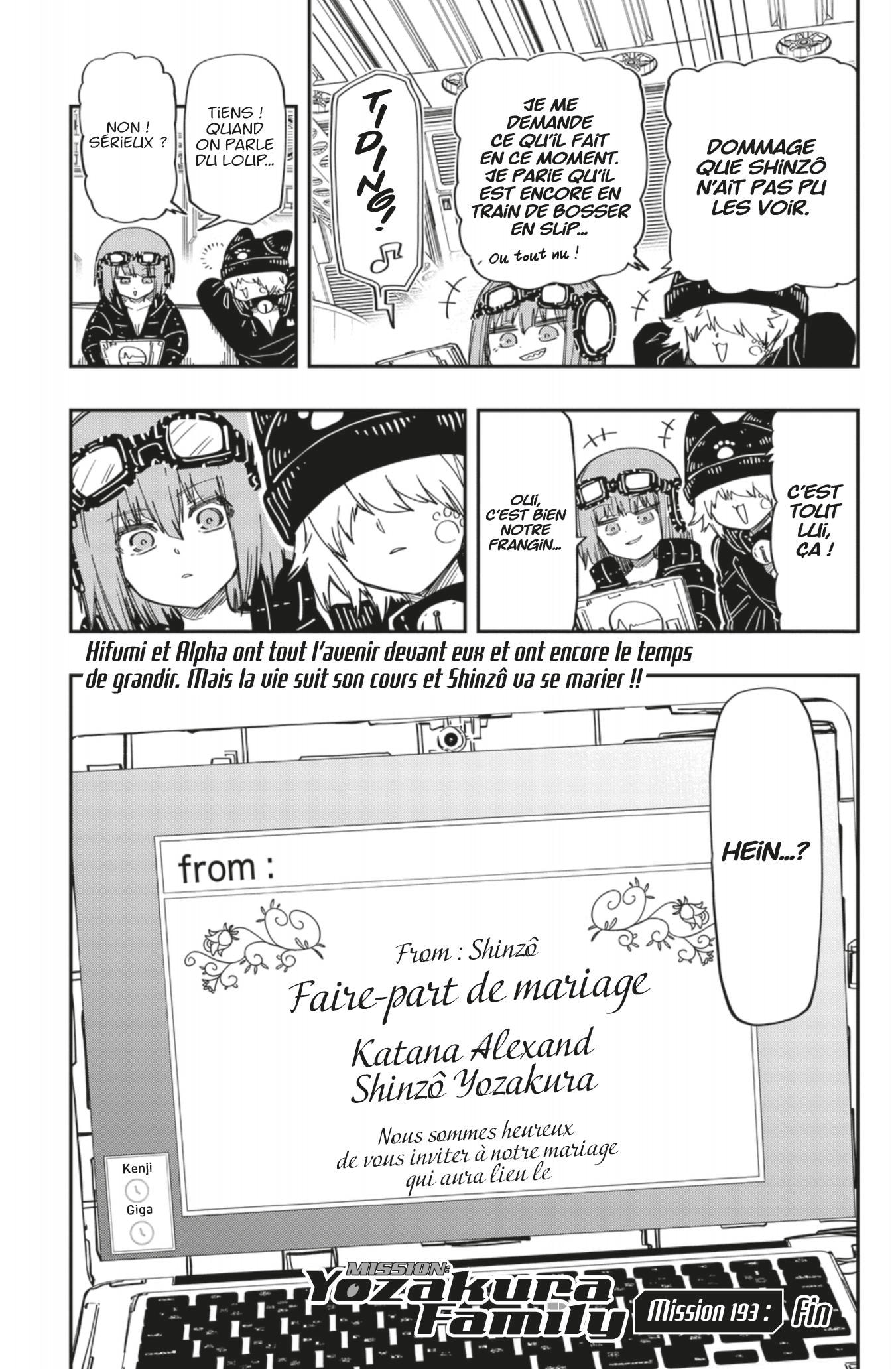 Read Mission Yozakura Family FRANCAIS Manga Online