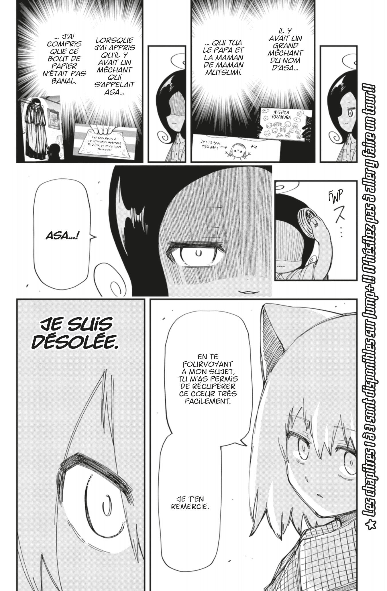 Read Mission Yozakura Family FRANCAIS Manga Online