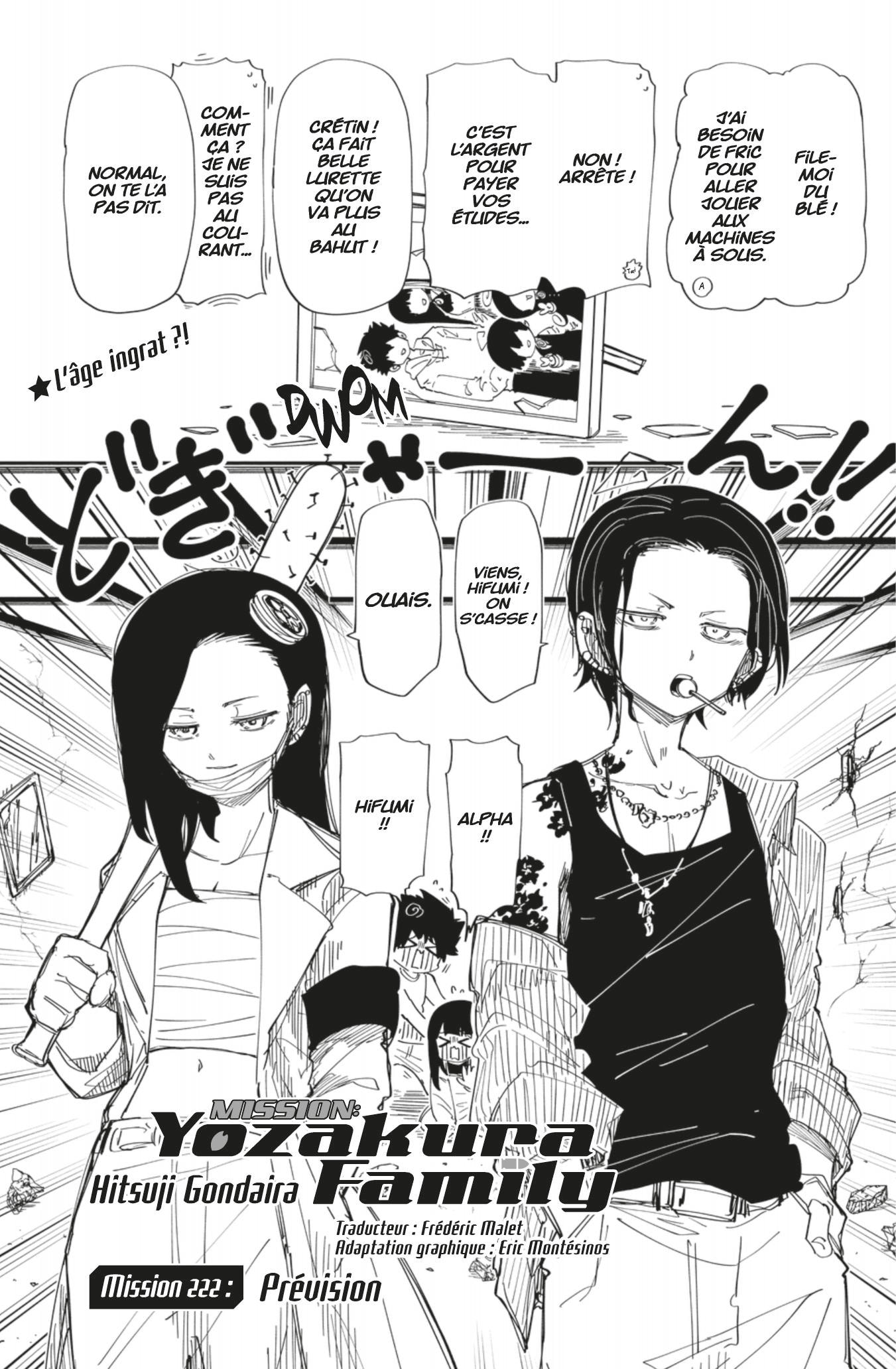 Read Mission Yozakura Family FRANCAIS Manga Online