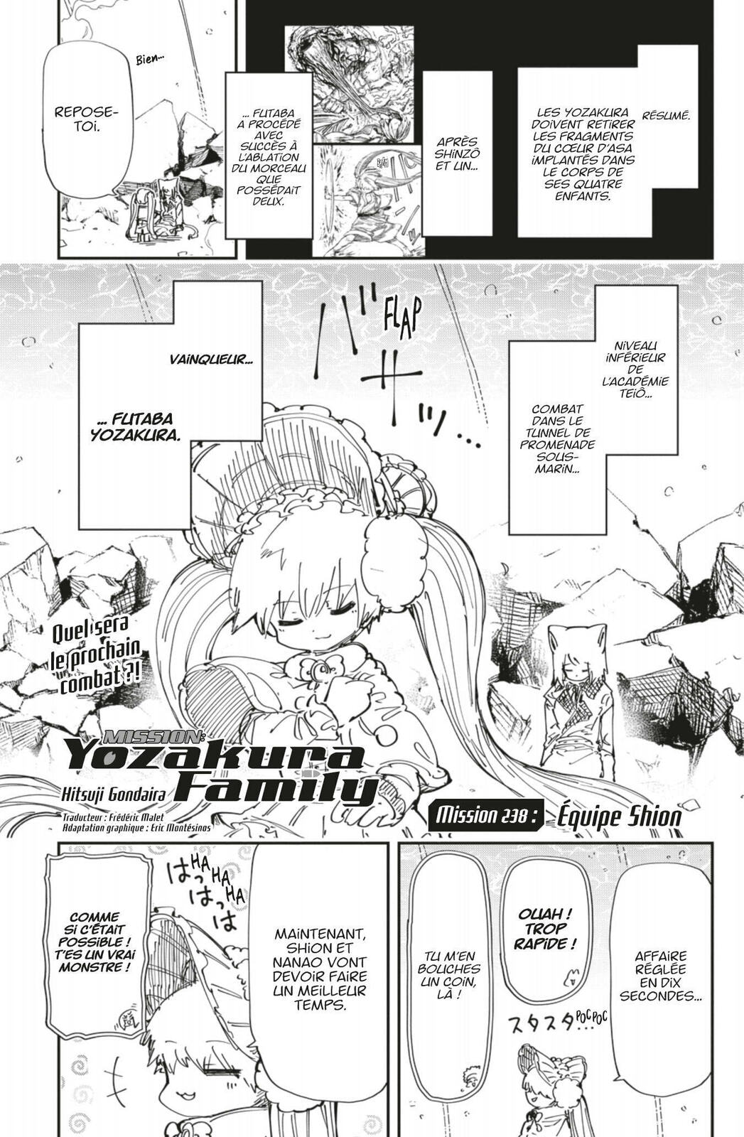 Read Mission Yozakura Family FRANCAIS Manga Online