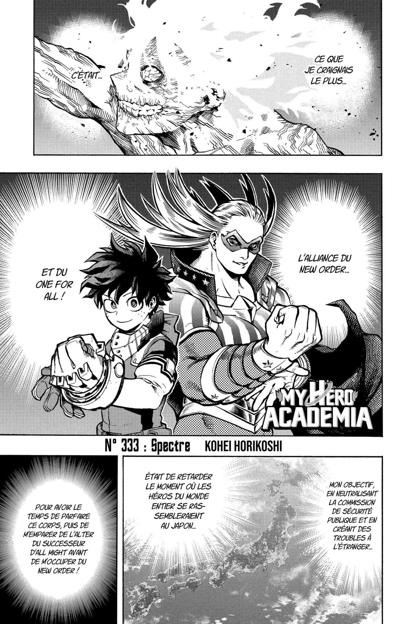 Read My Hero Academia FRANCAIS Manga Online