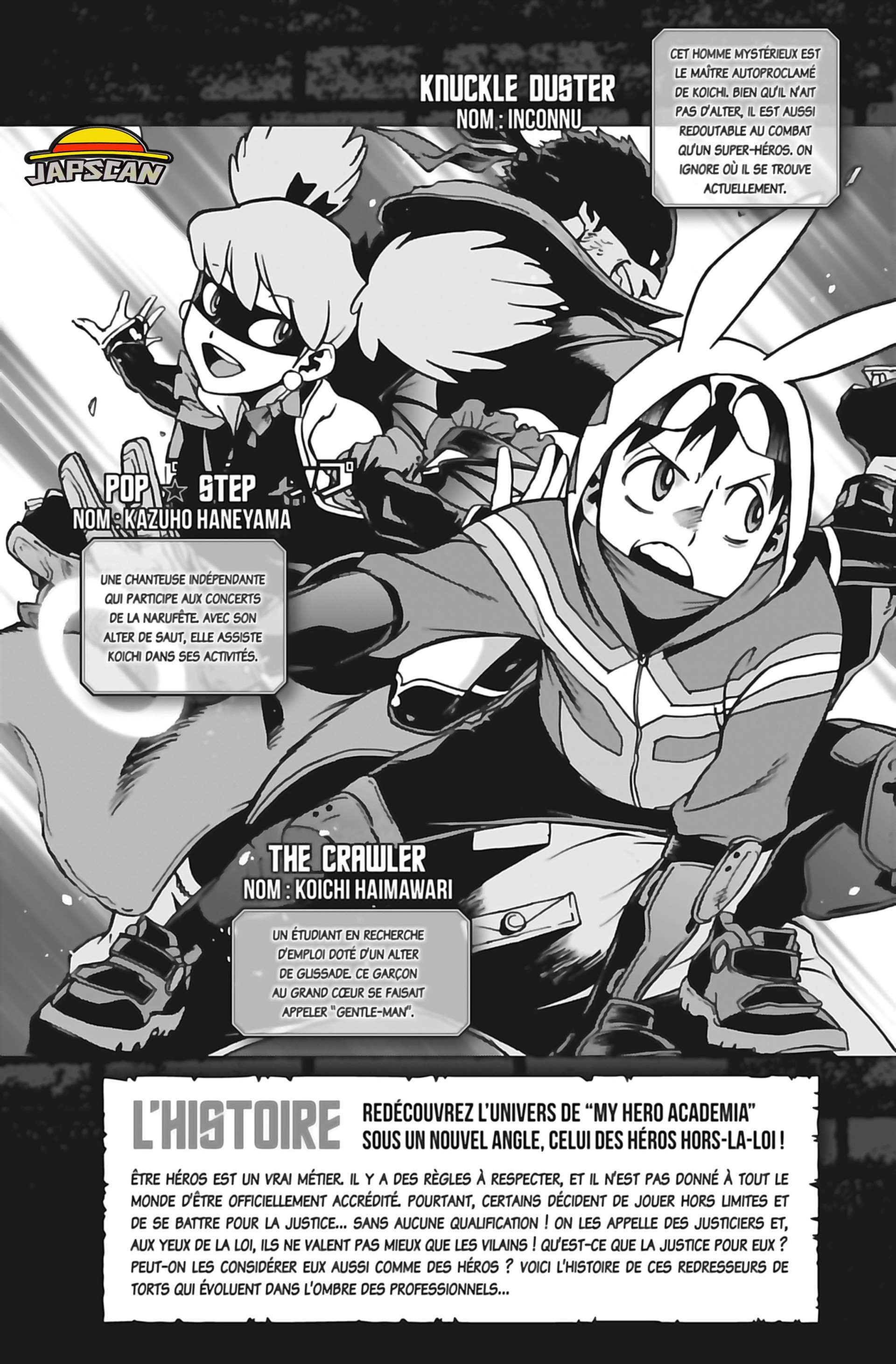 Read My Hero Academia Vigilantes FRANCAIS Manga Online