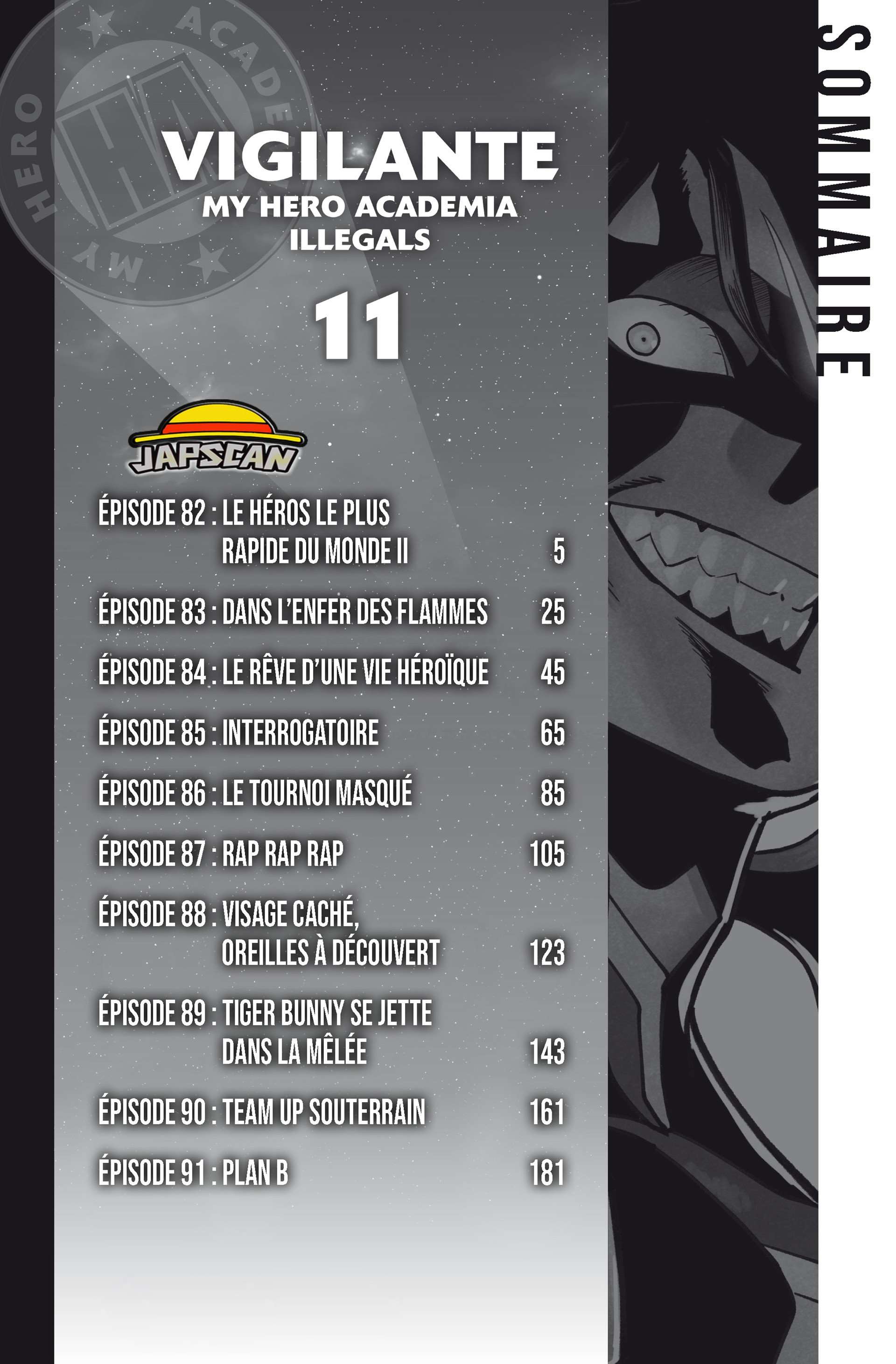 Read My Hero Academia Vigilantes FRANCAIS Manga Online