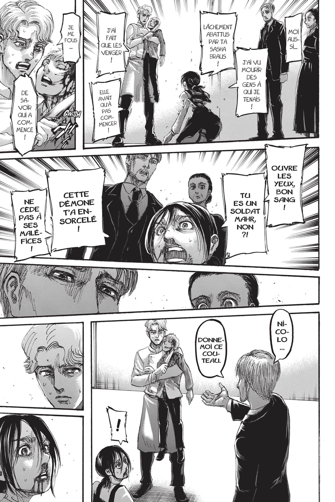 Read Shingeki no Kyojin FRANCAIS Manga Online