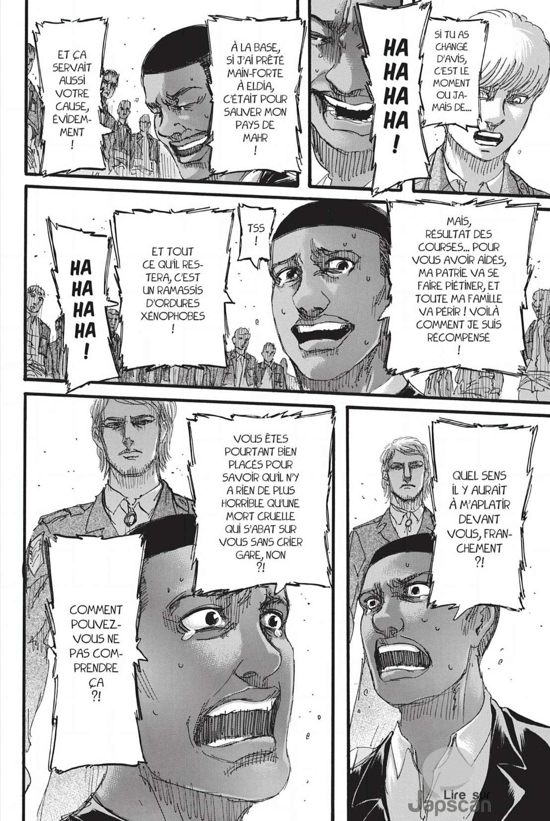 Read Shingeki no Kyojin FRANCAIS Manga Online