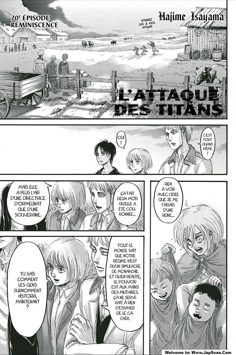 Read Shingeki no Kyojin FRANCAIS Manga Online