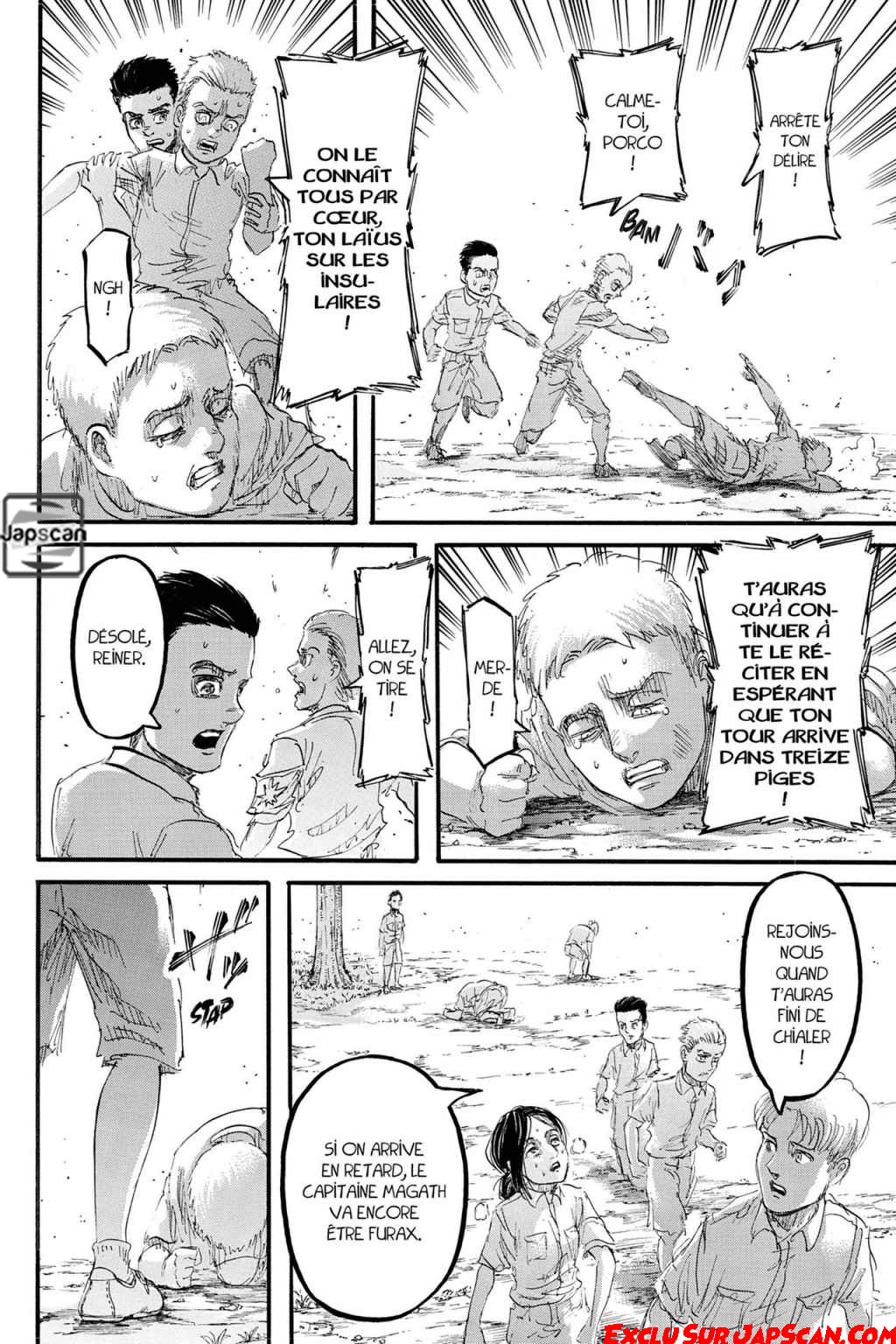 Read Shingeki no Kyojin FRANCAIS Manga Online