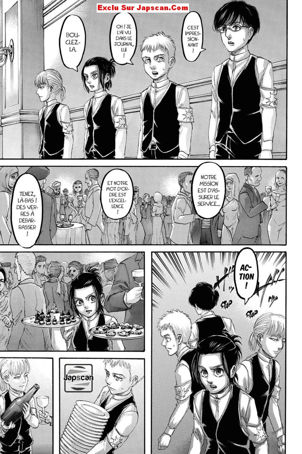 Read Shingeki no Kyojin FRANCAIS Manga Online