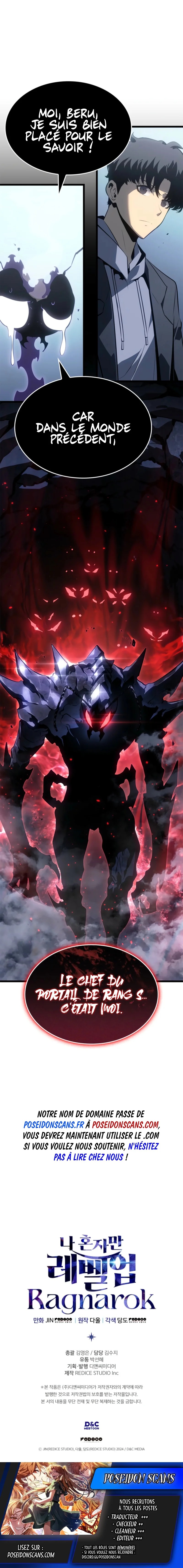 Read Solo leveling Ragnarok FRANCAIS Manga Online