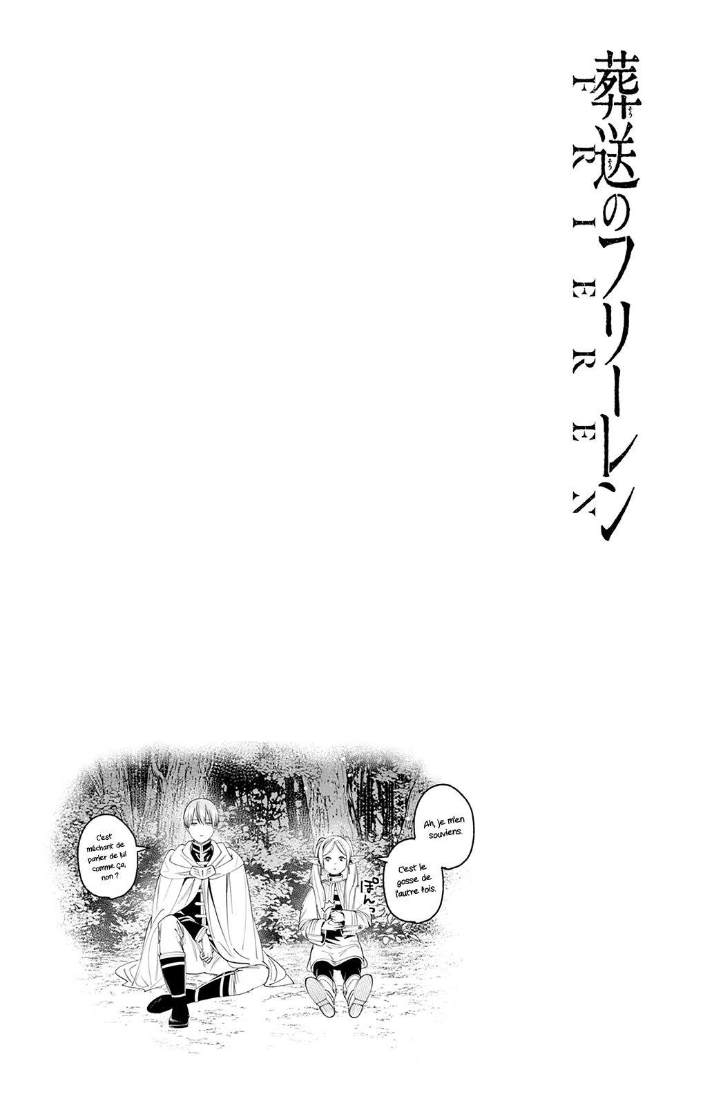 Read Sousou no Frieren FRANCAIS Manga Online