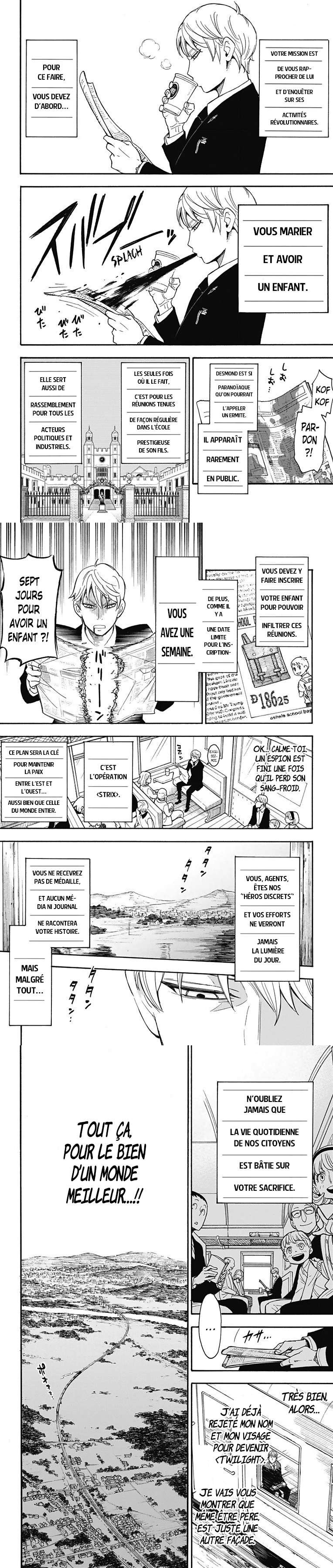 Read Spy X Family FRANCAIS Manga Online