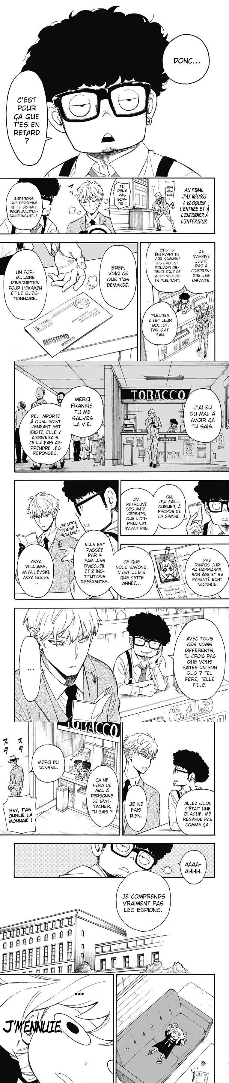 Read Spy X Family FRANCAIS Manga Online