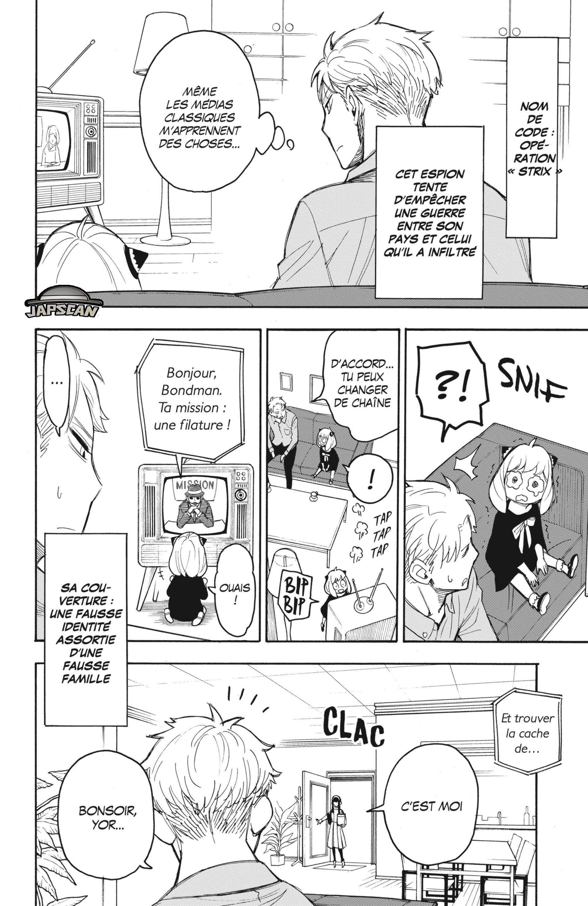 Read Spy X Family FRANCAIS Manga Online