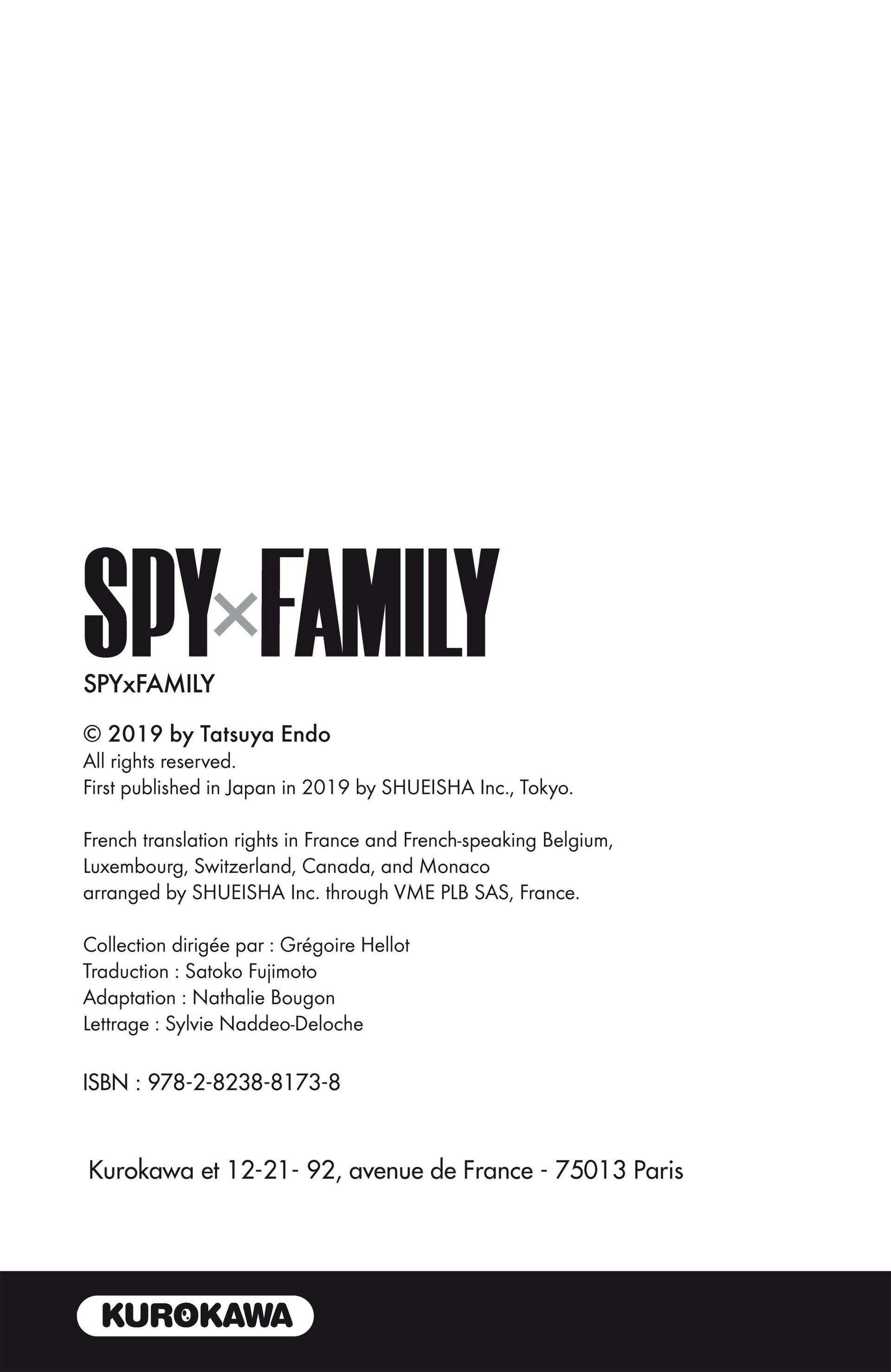 Read Spy X Family FRANCAIS Manga Online