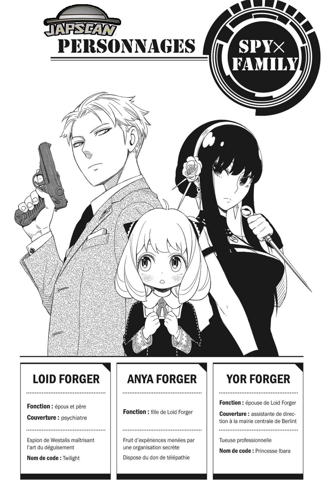 Read Spy X Family FRANCAIS Manga Online