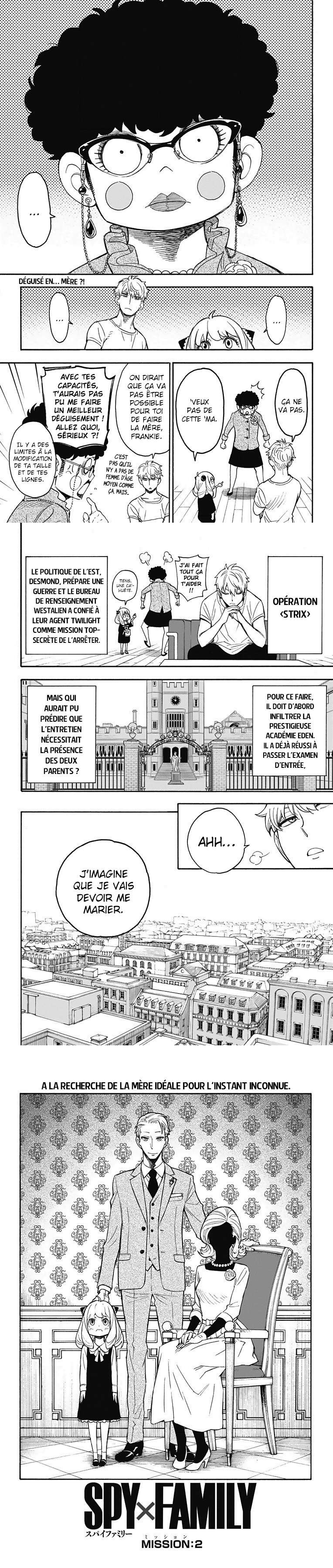 Read Spy X Family FRANCAIS Manga Online
