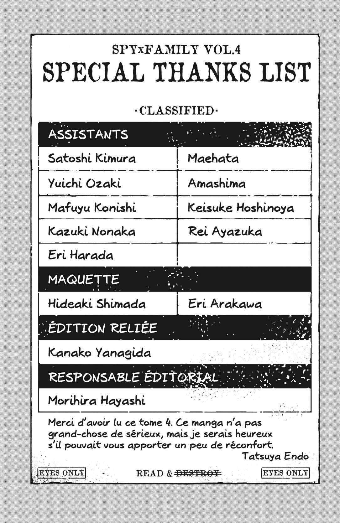 Read Spy X Family FRANCAIS Manga Online