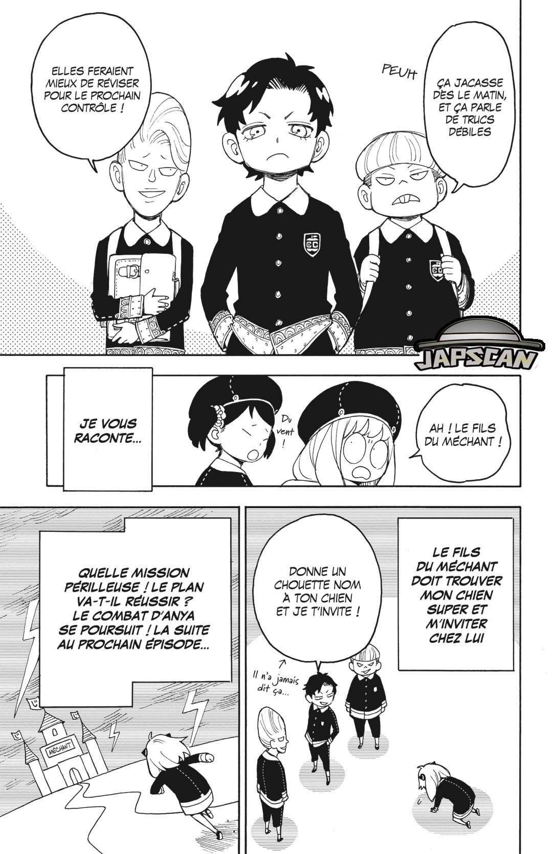 Read Spy X Family FRANCAIS Manga Online