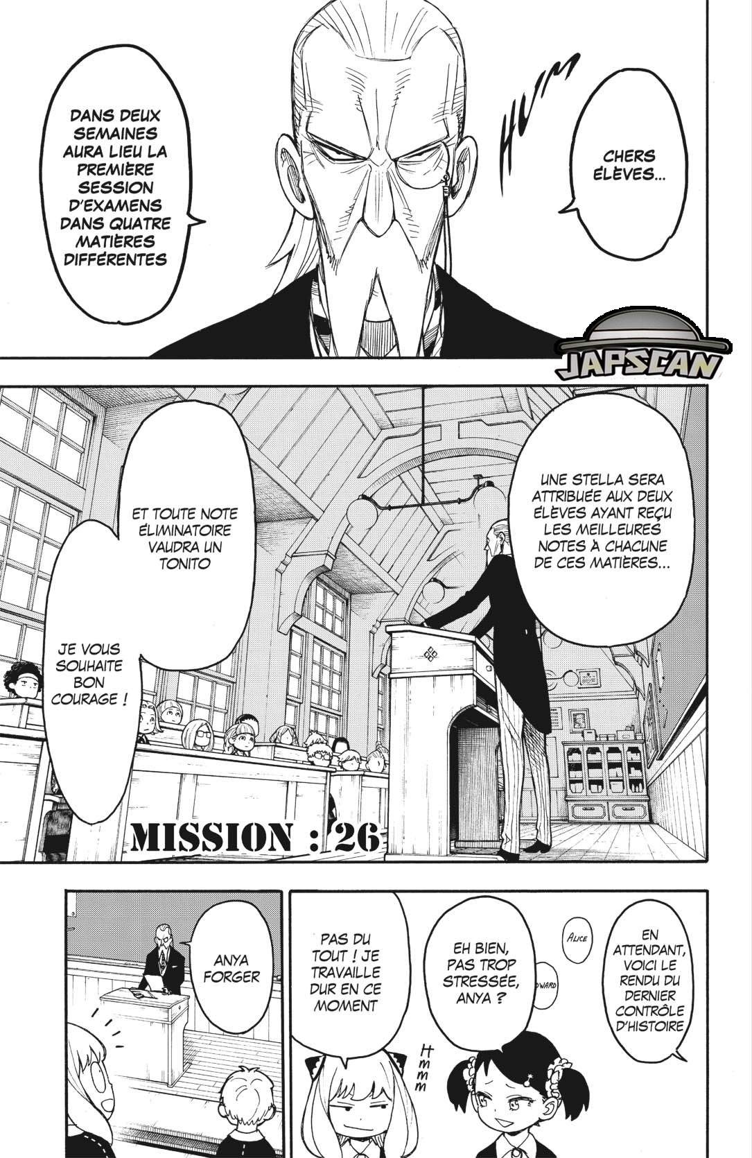 Read Spy X Family FRANCAIS Manga Online