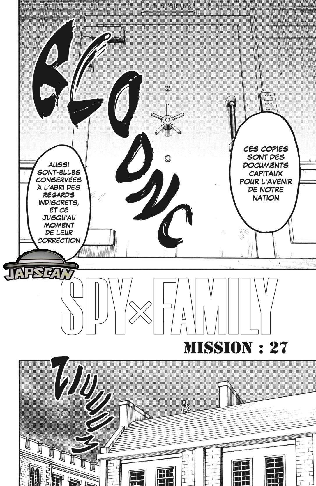 Read Spy X Family FRANCAIS Manga Online