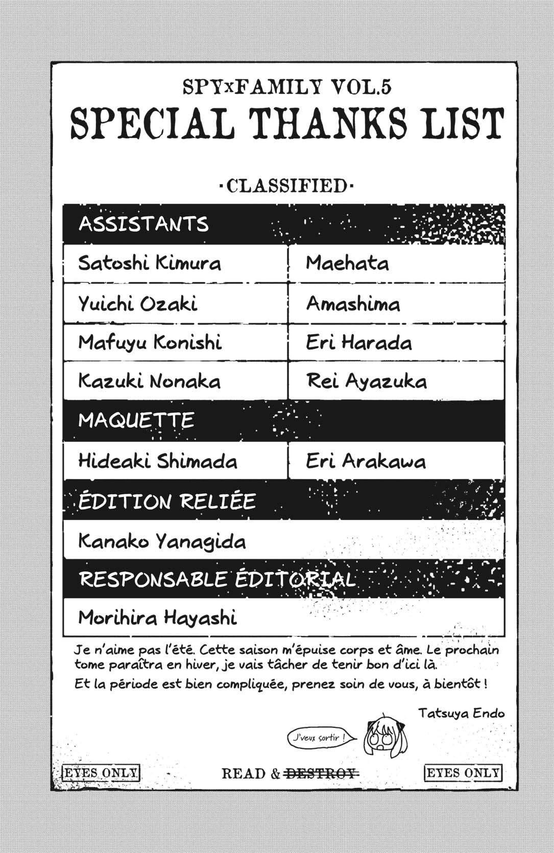 Read Spy X Family FRANCAIS Manga Online