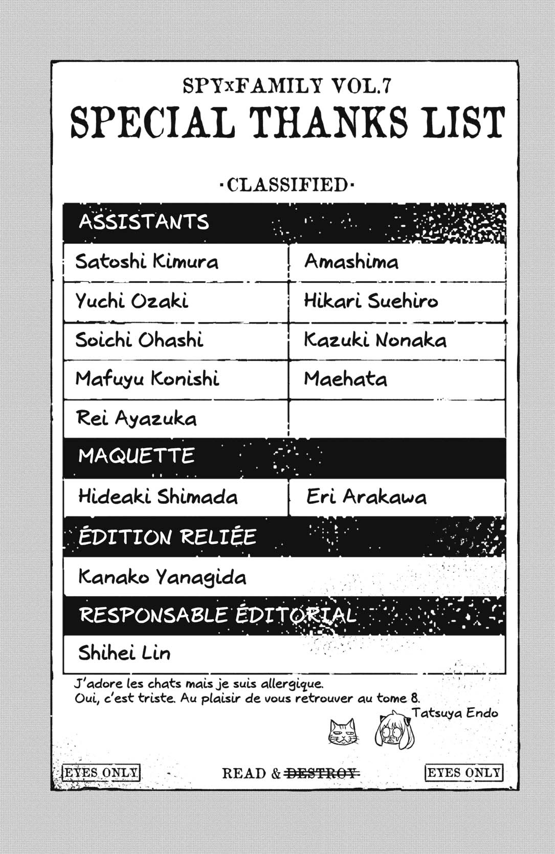 Read Spy X Family FRANCAIS Manga Online