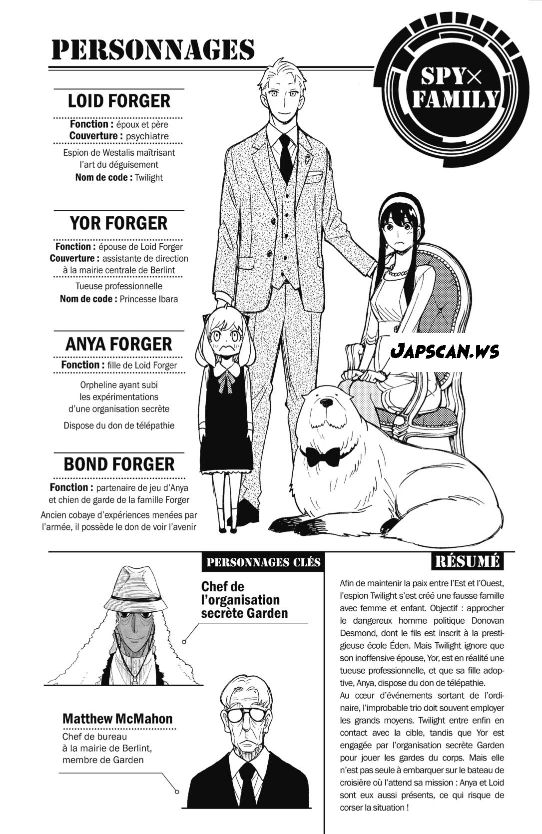 Read Spy X Family FRANCAIS Manga Online