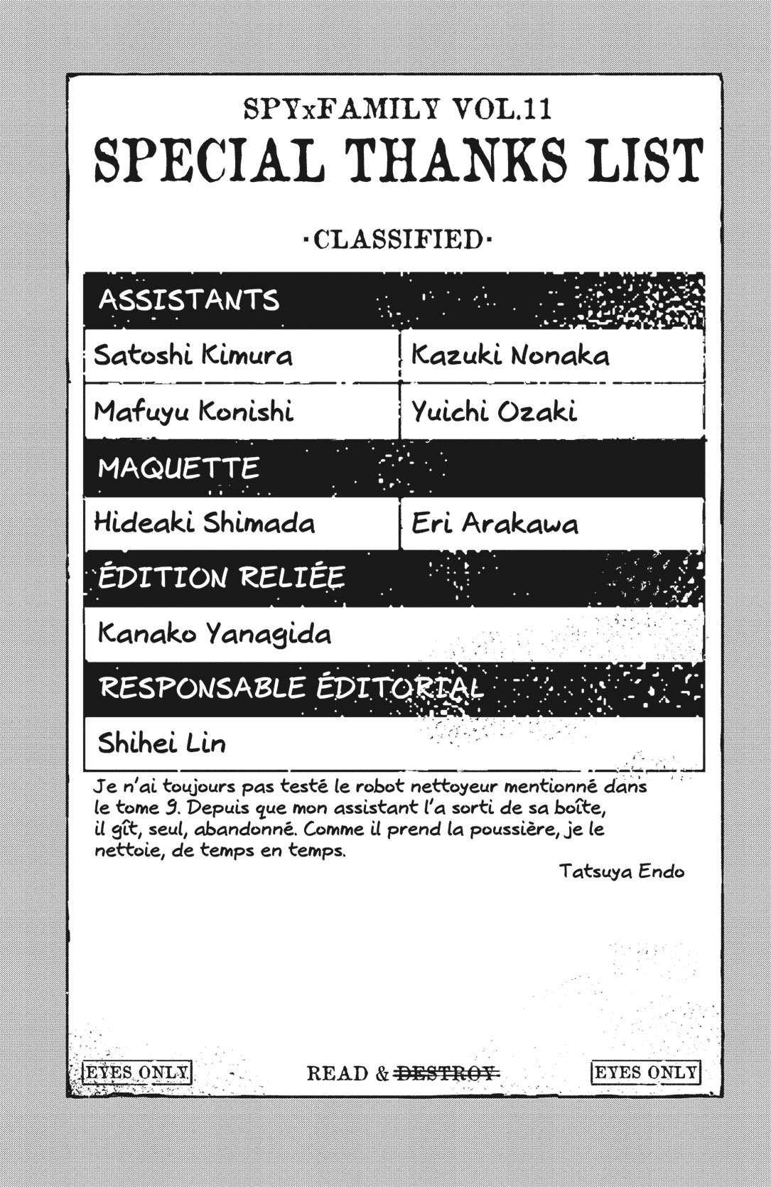 Read Spy X Family FRANCAIS Manga Online