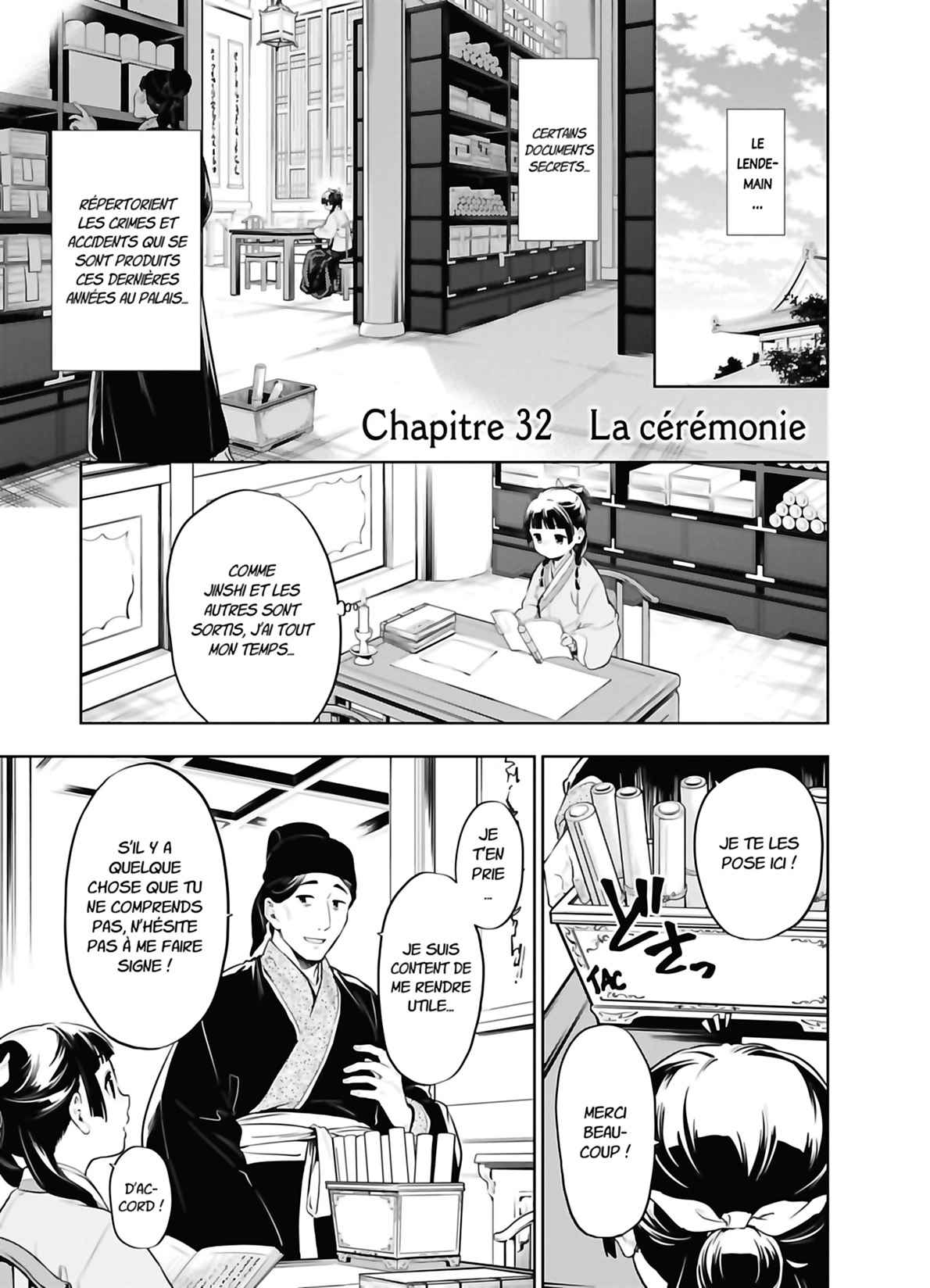 Read The Apothecary Diaries FRANCAIS Manga Online