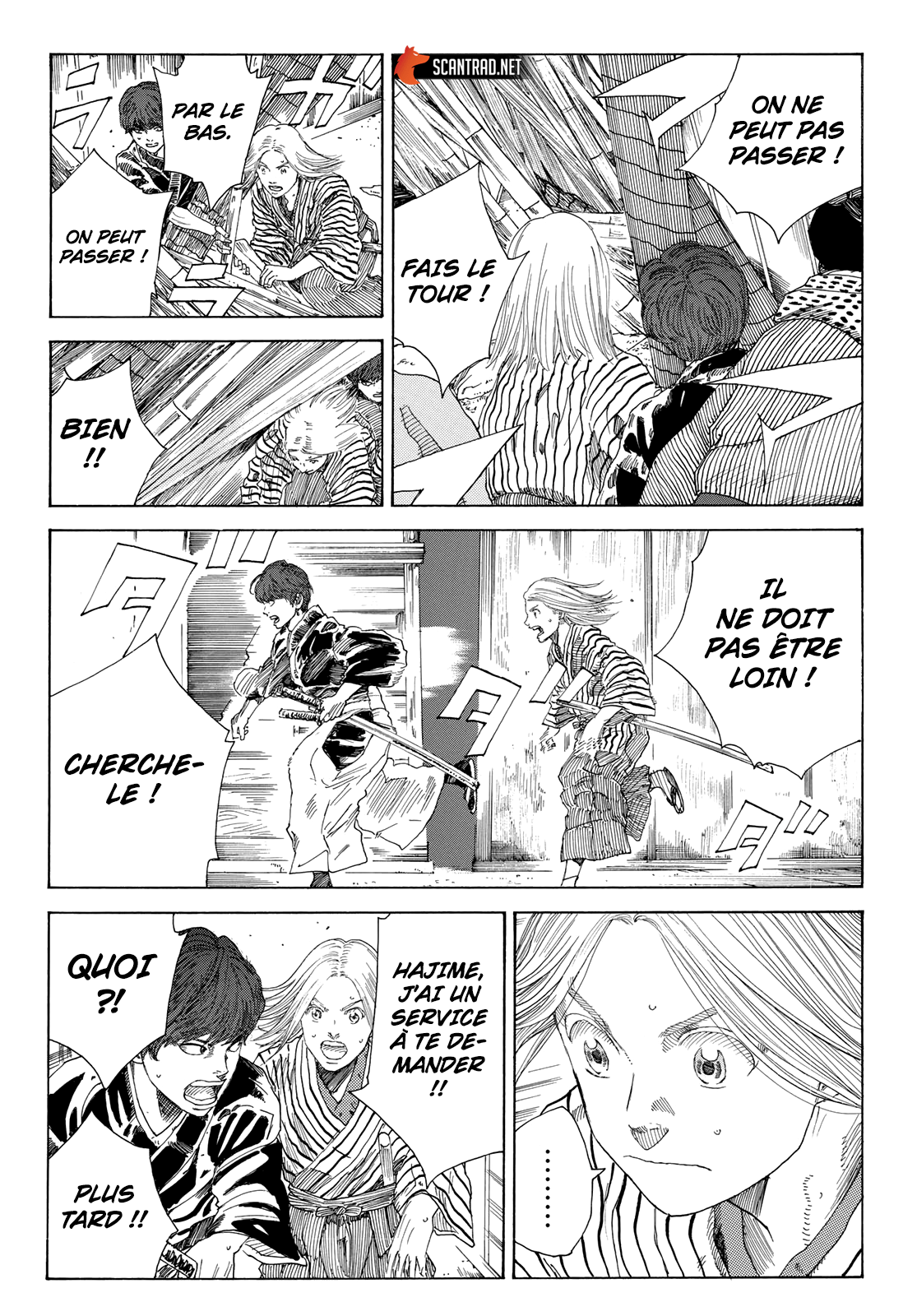 Read The Blue Wolves of Mibu FRANCAIS Manga Online