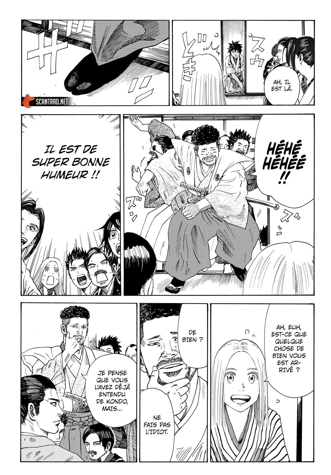 Read The Blue Wolves of Mibu FRANCAIS Manga Online