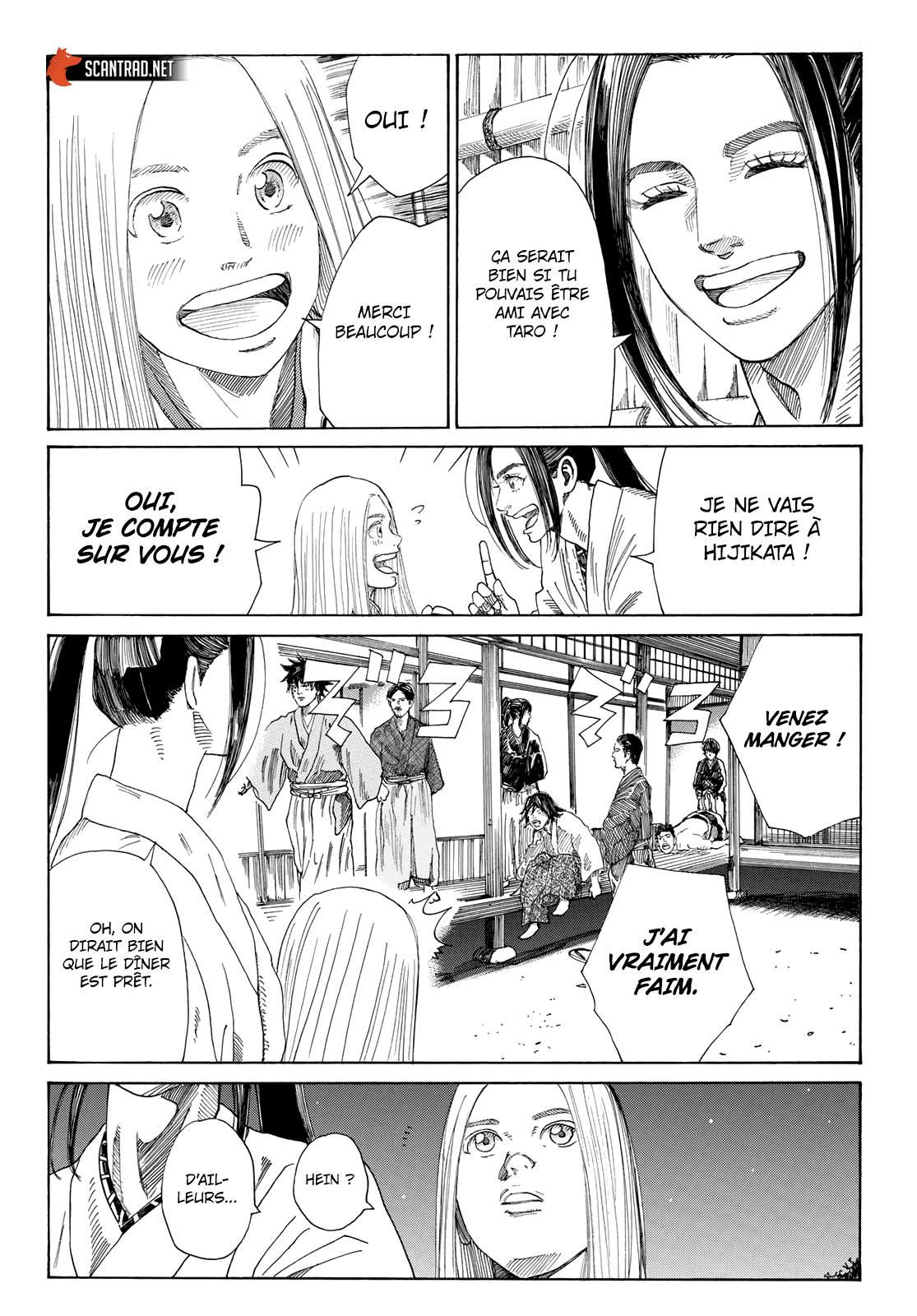 Read The Blue Wolves of Mibu FRANCAIS Manga Online