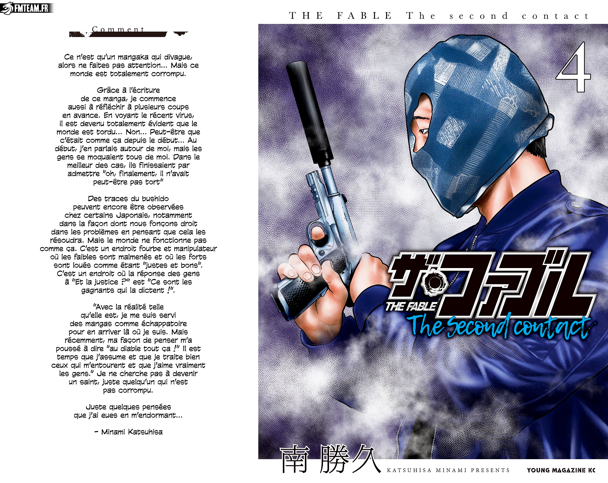 Read The Fable The Second contact and The Third Secret FRANCAIS Manga Online