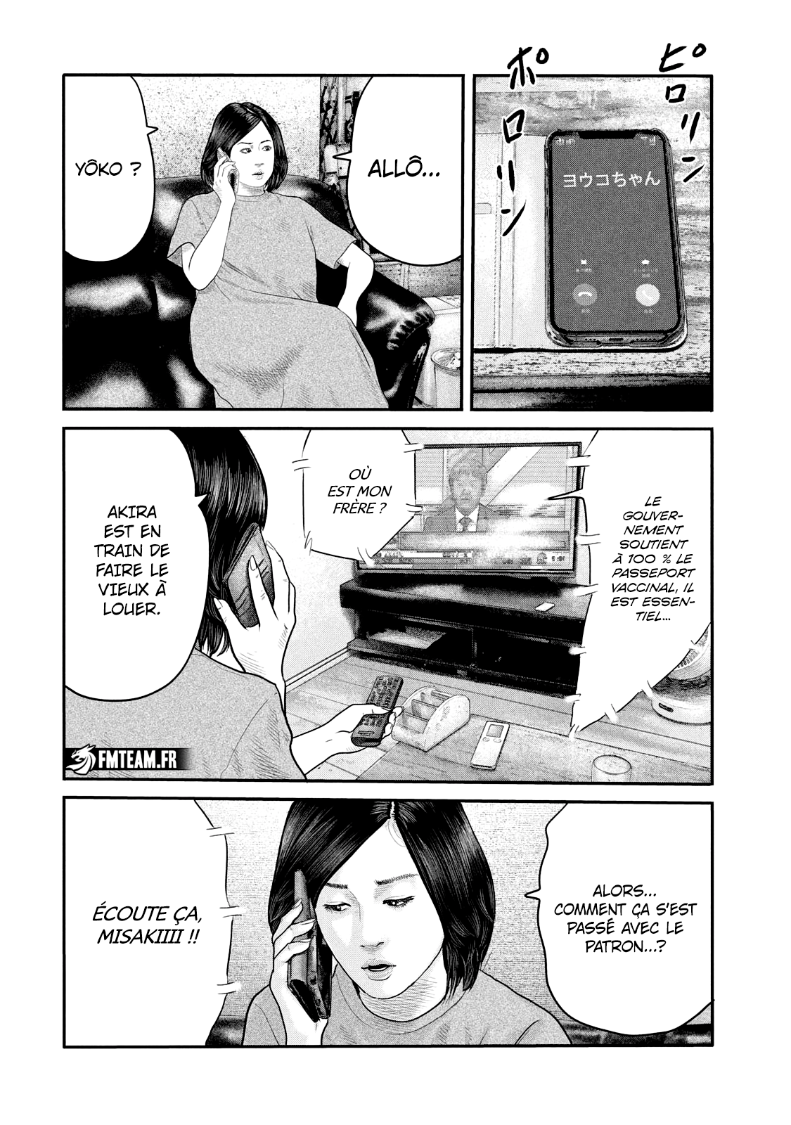 Read The Fable The Second contact and The Third Secret FRANCAIS Manga Online