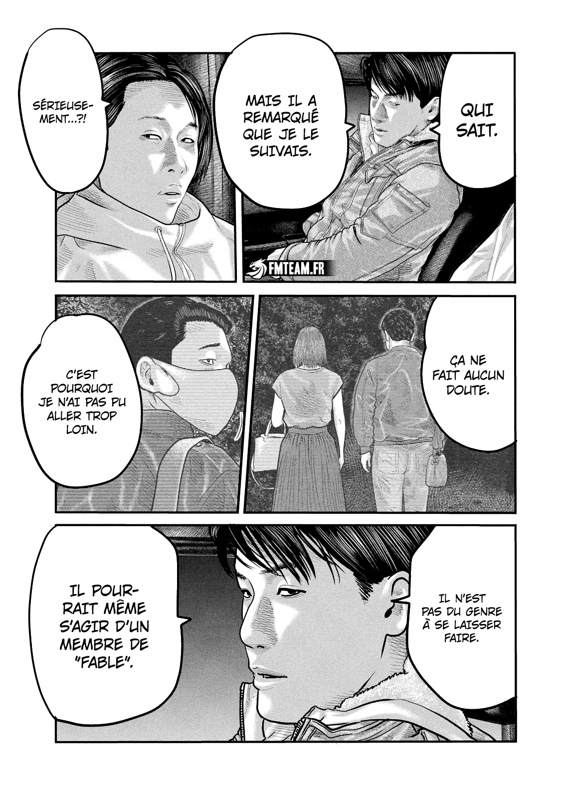 Read The Fable The Second contact and The Third Secret FRANCAIS Manga Online