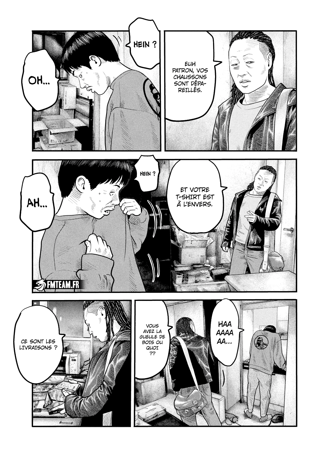 Read The Fable The Second contact and The Third Secret FRANCAIS Manga Online