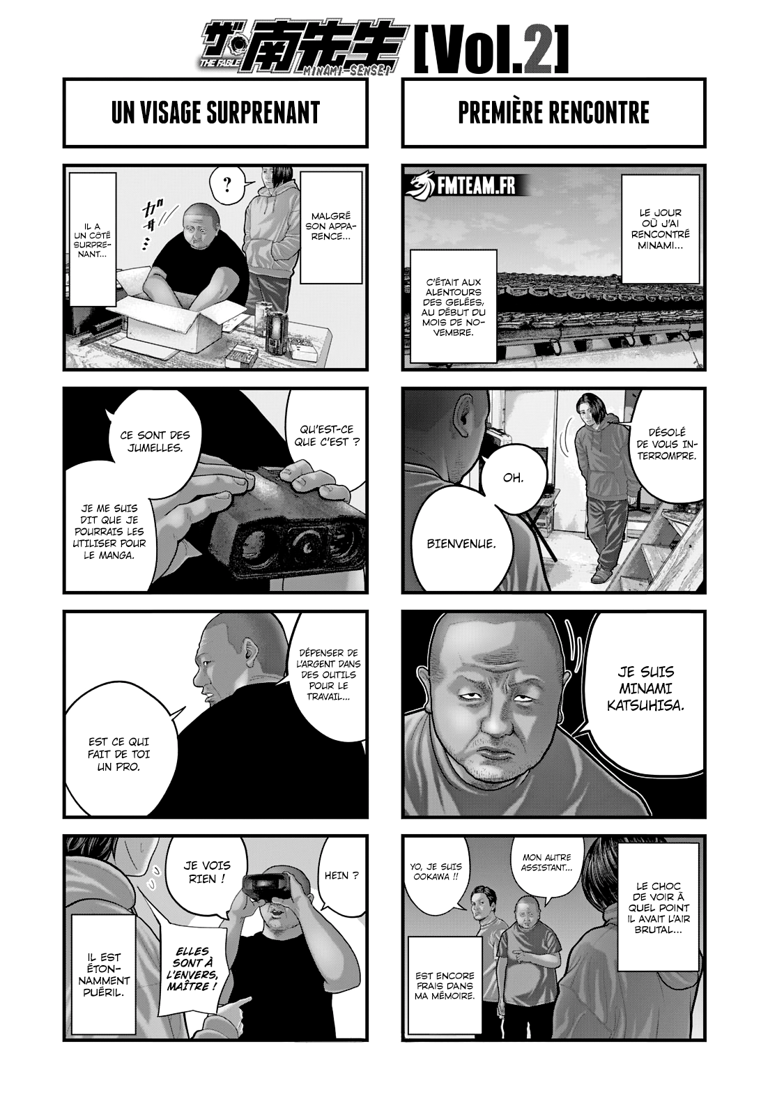 Read The Fable The Second contact and The Third Secret FRANCAIS Manga Online