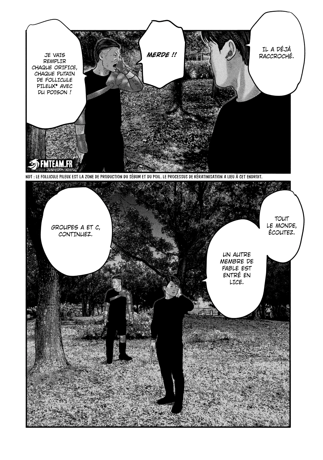 Read The Fable The Second contact and The Third Secret FRANCAIS Manga Online