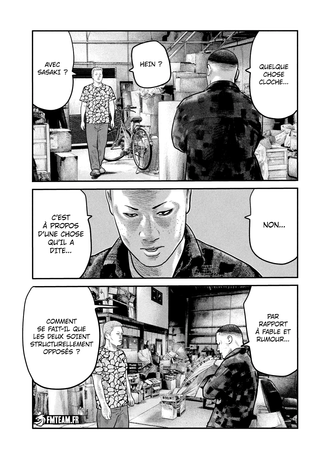 Read The Fable The Second contact and The Third Secret FRANCAIS Manga Online