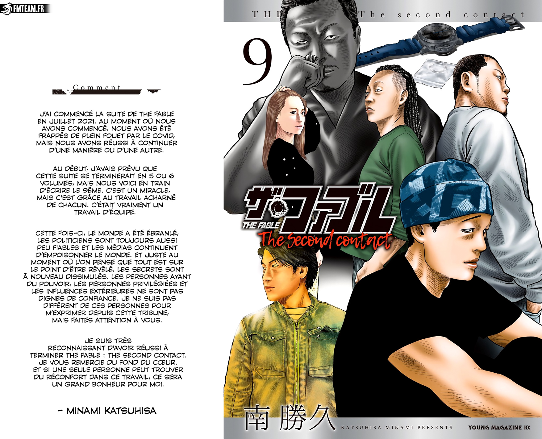 Read The Fable The Second contact and The Third Secret FRANCAIS Manga Online