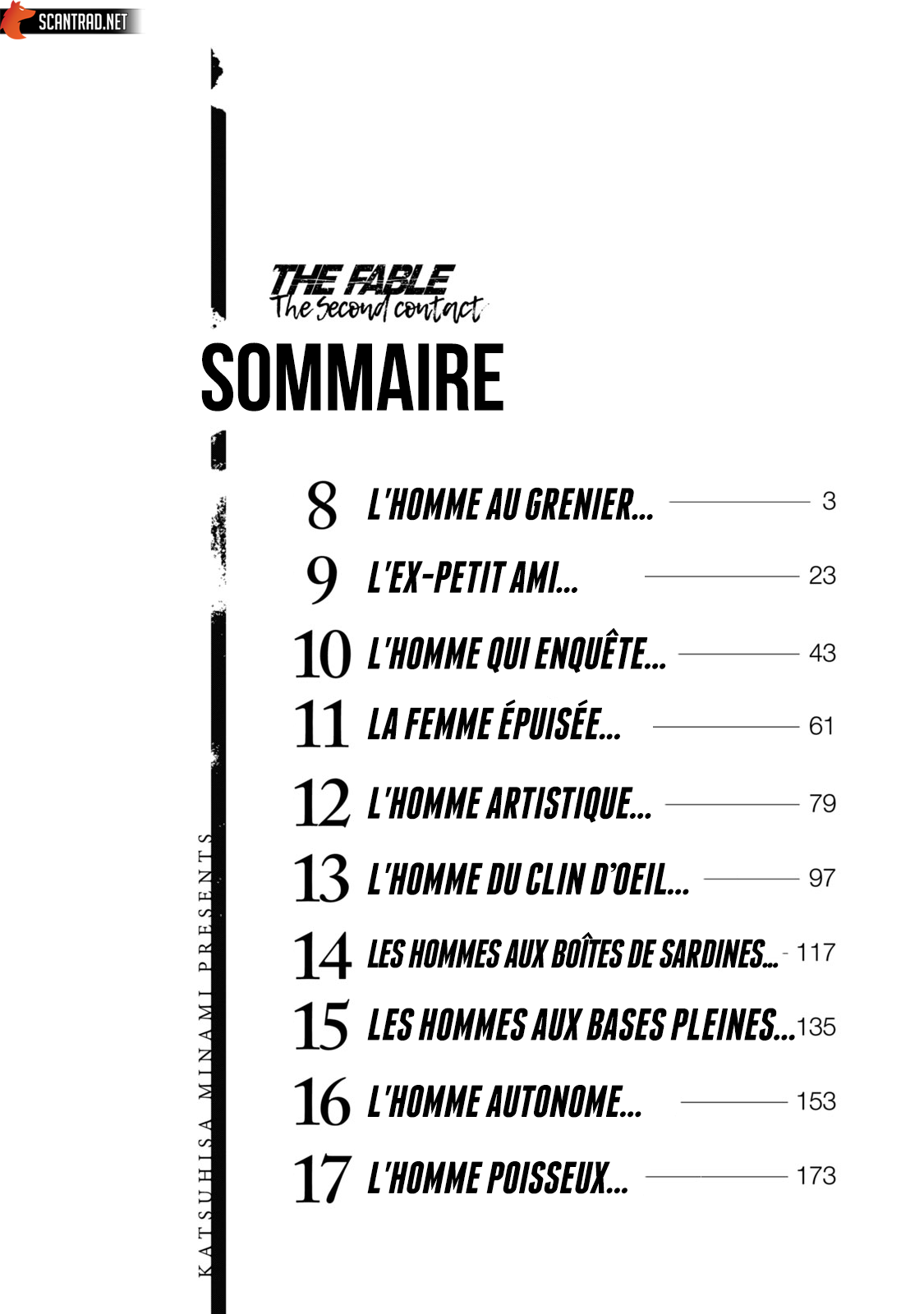 Read The Fable The Second contact and The Third Secret FRANCAIS Manga Online